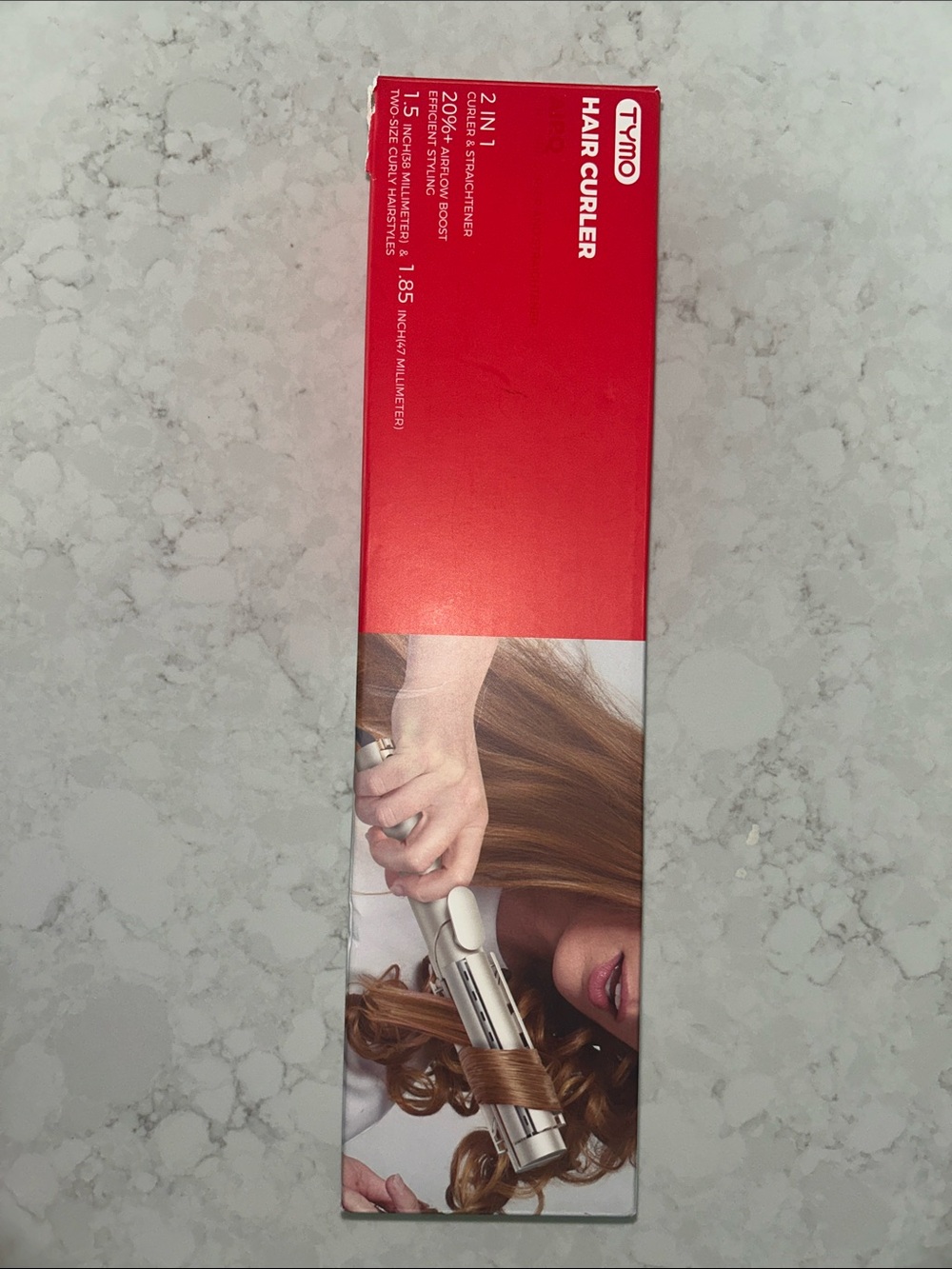 TYMO AIRQ Hair Curler & Straightener 2 in 1 NEW
